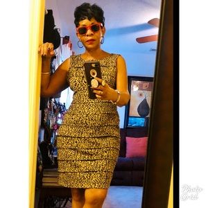 *Leopard Print Sexy Sheath